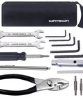 Harley Davidson Motorcycle Repair Tool Kit For On The Road Maintenance And Basic Repairs Includes Open End Wrenches Spark Plug Wrench