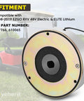 Beefed Up Golf Cart Motor Brake For EZGO RXV 2008 2019 48V Electric And Elite Lithium Strong Braking Power Replaces 610065