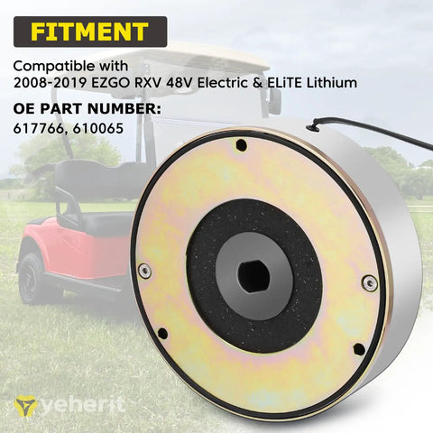 Beefed Up Golf Cart Motor Brake For EZGO RXV 2008 2019 48V Electric And Elite Lithium Strong Braking Power Replaces 610065
