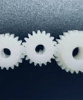 Two Pack 0.5 Module POM Spur Gears With Step Tooth 29 Teeth 15.5mm Diameter Bore Options 3mm To 8mm Straight Cylindrical Gear