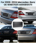 Mercedes Benz Rear License Plate Bracket Holder 6x12 Inch Frame Fits 2007 2025 Cars Replace OEM 1698170211 A0008101711