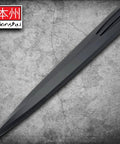 Blade tip of Premium Polypropylene Training Single Handed Broadsword For Safe Practice Realistic Balance And Weight Durable Mock Sword