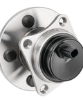 Rear Wheel Bearing Hub Assembly With 5 Lug For Pontiac Vibe 2009 2010 Toyota Corolla 2009 2019 Matrix 2009 2013 With ABS Drop In Replacement, side view