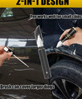 Modern Steel Metallic Touch Up Paint Kit For Honda Cars With Exact Match Color Pen Quick And Easy Scratch Repair For Chips Peeling And Fading Automotive Paint Tool To Restore Your Vehicle Finish applied on car scratches.