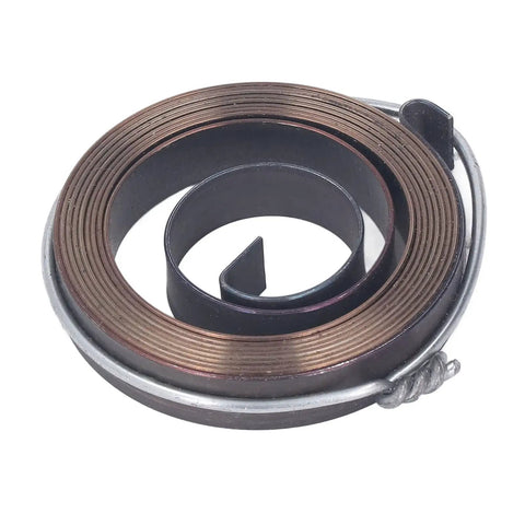 Replacement Drill Press Return Springs Set Of 2 With Chrome Plated Steel Quill Coils for bench drills shown coil detail