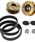 TimeMaster 30 Inch Mower Idler Pulley And Belt Kit with 2 3/4 Inch Pulley 1 Inch Height 1.4 Inch OD Hole 44 Inch Belt components