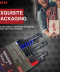 Heavy Duty ABS Socket Organizer Rack With Nine Piece Set for one half inch, three eighth inch, and one quarter inch drives