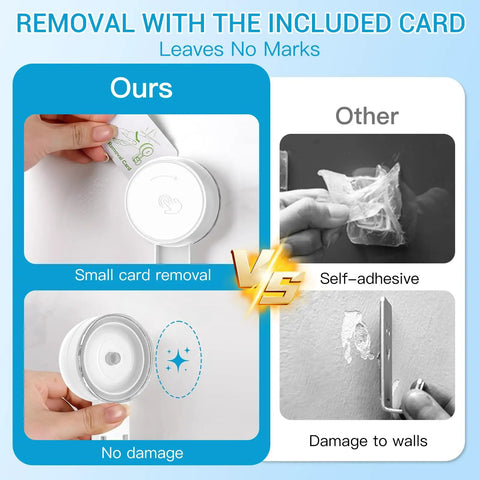 Heavy Duty Waterproof Shower Hooks Two Pack Rock Solid Dual Reinforcement Suction And Adhesive Zero Fuss Bathroom Wall Mounts Holding Eleven Pounds For Towels Robes And Loofahs With Hassle Free Peel Stick Installation