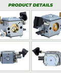 Stihl Backpacker Blower Carburetor Kit For BR420 BR340 BR380 BR400 SR320 SR340 SR380 SR400 SR420 BR320 BR340L Replacement