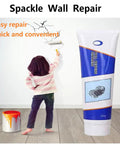3 In 1 Wall Repair Kit Spackle Paste With Scraper For Quick Hole And Crack Fix On Drywall Waterproof Mending Agent displayed