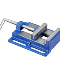 4 Inch Jaw Width Drill Press Vise With Slotted Base Portable Bench Vise Built Tough Cast Iron Clamp