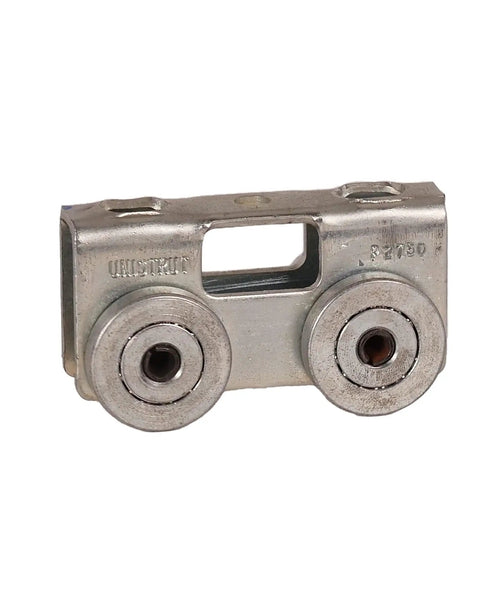 4 Wheel Light Duty Trolley Assembly With Premium Bearings for Smooth Quiet Operation Compatible With All One And Five Eighths Inch Or Taller Strut Channel.