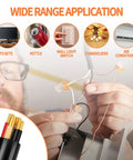 Top Tier Eight Gauge Nm B Electrical Wire 3 Conductor Plus Ground Indoor Copper Cable 50 Foot Black Jacket used for wiring wall switches.