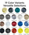 19 color variants of Parking Sensor Kit For Cars With Customizable Probes In 18 Color Options And Adjustable Alarm Volume
