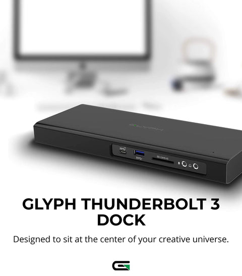 Rock Solid Thunderbolt 3 Nvme Expansion Dock With Two Terabyte M2 Internal Drive And Blazing Fast Uhs Ii Sd Reader For Dead Simple File Transfers On Mac Or Windows Laptops In Matte Black