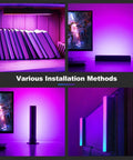 Flow Light Bar RGB Smart LED Lamp With Music Sync, 16 Lighting Effects for TV and PC setup in ambient backlight