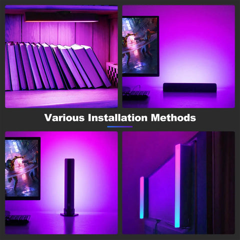 Flow Light Bar RGB Smart LED Lamp With Music Sync, 16 Lighting Effects for TV and PC setup in ambient backlight
