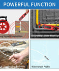 Pipe Blockage Locator And Wall Scanner For Water Pipes Up To 40 Cm Deep, Pro Grade Metal PVC Clogging Detector Tool in action