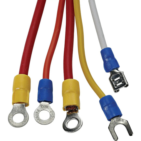 Multicolored wires with ring terminals for Replacement Alternator Conversion Kit For 12V 63A CW Rotation Plug And Play