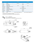 Technical data and dimensions of the Heavy Duty Helical Rotary Table For Flange Mount CNC Machining And Welding Projects.