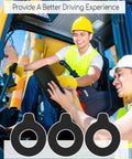 Excavator operators using 8 Pc Bucket Pin Shim Kit For Excavators And Skid Steers 40 Mm Inner Diameter 80 Mm Outer Diameter 2 Mm Thick