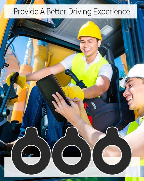 Excavator operators using 8 Pc Bucket Pin Shim Kit For Excavators And Skid Steers 40 Mm Inner Diameter 80 Mm Outer Diameter 2 Mm Thick