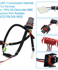 GM 4L80E Transmission Internal Wire Harness With Temp Sensor For 1994 1995 1996 1997 1998 1999 2000 2001 2002 2003 Models