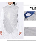 Fencing Lame Jacket Electric Foil Gear With Adjustable Collar For Competition Training Non Washable Metal Vest Right Hand Size 50