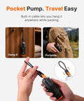 15 Pack Travel Vacuum Storage Bags With Dual Power Pump For Clothes Space Saver Compression Bags USB Powered pump details