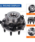 4WD Front Wheel Bearing Hub Assembly Fits Chevy Silverado Suburban Avalanche 1500 2500 3500 HD GMC Sierra 1500 2500 3500 Yukon XL