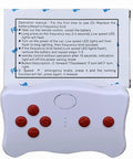 White 2.4G Bluetooth remote control for 24V Kid Ride On Car Wiring Kit With 2 4G Bluetooth Remote Control And Switch DIY Power Wheel Upgrade Accessory For Baby Electric Toys Self Made 24V Drive System Enhancement Easy Install For Weekend DIYers, showing instruction manual