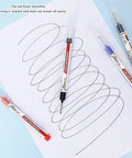 Rock Solid Permanent Markers Waterproof Oil Based Writing Markers For Industrial Labeling And Outdoor Signage Quick Drying safe formula with comfy nonslip grip on paper.