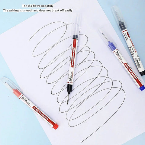 Rock Solid Permanent Markers Waterproof Oil Based Writing Markers For Industrial Labeling And Outdoor Signage Quick Drying safe formula with comfy nonslip grip on paper.