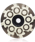 Heavy Duty Resin Bond Diamond Cup Wheel Fine Grit Smooth Ride For Crushing Slab And Prepping Tile, 4 In with 5 8 11 Female Arbor.