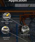 Applications of Rock Solid Micro Limit Switch With Coil Spring Rod 1NO 1NC 5A 250VAC in robots and machinery