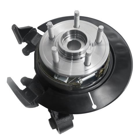 Rear Wheel Hub Bearing Steering Knuckle Assembly For 2006 To 2010 Mercury Mountaineer 2006 To 2010 Ford Explorer And 2007 To 2010 Explorer Sport Trac 5 Lug Direct Fit Heavy Duty Replacement