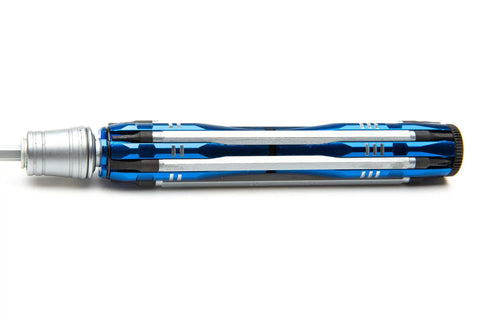 Pro Grade Do It All RC Tool Set For Air And Surface Startups with Aluminum Handle shown horizontally