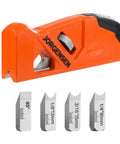 Shop Tough O1 Steel Chamfer Plane With Four Swappable Corner Edging Cutters For Buttery Smooth Wood Trimming and Top Shelf Detail Finishes Plus Dead Easy Built In Storage Keeps Your Garage Gear Tidy And Ready For Any Big Weekend Build, featuring O1 steel and swappable cutters.
