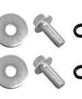 Badass 3/4 Inch Go Kart Clutch Bolt Kit With Lock Washers For Predator Engines Rust Resistant Stainless Steel Fasteners image showing bolts and washers.