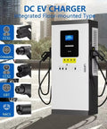 High Power 120KW DC Fast EV Charger for Commercial Use with dual CCS connectors for highway service areas and fleet charging