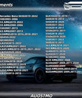 Fitment list for 20 Pack Bulletproof Hex Head Sheet Metal Screws For Splash Shield And Undercover Trim Panels Fender Liner Fasteners.