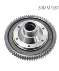 Electric Tricycle Differential Gear Assembly 30mm 18T Planetary Gear Set close-up view
