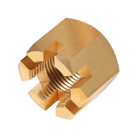 Brass nut from Outboard Propeller Installation Hardware Kit For Yamaha Outboard Engines 150HP To 300HP Replaces OEM 6E5-45987-01