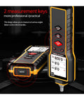 Handheld Vibe Meter For Quick Diagnostics Digital Vibration Measuring Tool With Piezo Sensor SW 65A And SW 63A Compatibility For Machinery Motors And Equipment Maintenance Real Time Readouts, black yellow case