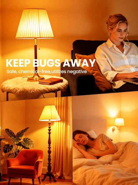 Outdoor PAR38 LED Bug Lights Amber Yellow E26 Base 150 Watt Equivalent Repels Insects Chemical Free Patio Bulb Keep Gnats At Bay All Summer Long Blast Away Mosquitoes On Your Deck Actually Works For Super Chill Vibes And Cool Sleep