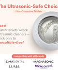 Daily Retainer Cleaner Tablets For Invisalign And Night Guards That Removes Stains Odors And Plaque In Minutes Persulfate Free