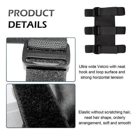 Roll Bar Fire Extinguisher Mount For Jeep Wrangler Models With Adjustable Straps and Velcro Details