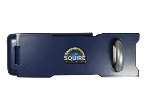 Heavy Duty Blue Hasp And Staple For Exterior Doors 152 Mm Hardened Steel Security Hardware With Concealed Fasteners Anti Corrosion Finish Built Tough To Keep Your Place Locked Down