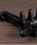 12 Pcs Black M3x10mm Hex Buttonhead Shoulder Screws Crafted From Tough 12.9 Grade Alloy Steel To Give Your Rc Rig Beast Mode Performance As Heavy Duty Upgrade Bolts For Axial Scx10 Ar44 Capra Axles, close-up of a black component.