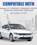 Direct Fit VW CC HID Xenon Headlight Dust Cap Dust Cover Bulb Plug Replacement For Xenon Lamp OEM 1300502027 front view